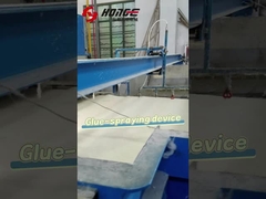 스프레이 결합 된 바닷물 생산 라인에서 접착제 분사 장치는 어떻게 작동합니까?