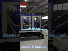 고속 바늘 펀싱 생산 라인은 무엇을 위해 사용합니까?